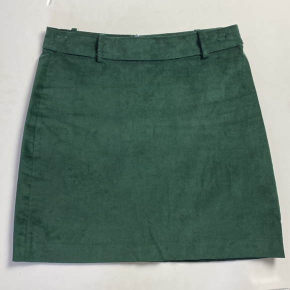 Zara hunter green velvet skirt - Picture 7 of 7